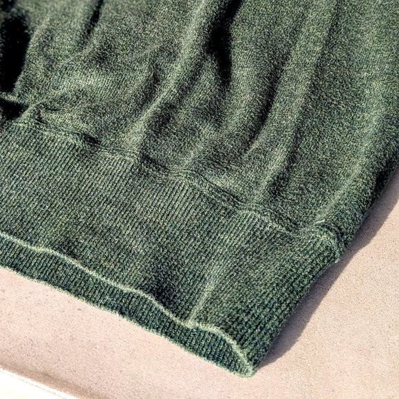 Faherty - Sconset Crew Sweater - Spruce Heather - Small - Picture 8 of 16